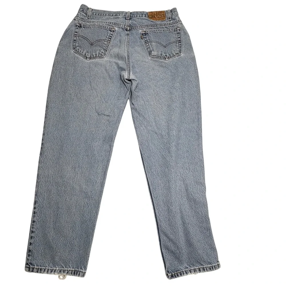 Levi's 545 Loose Fit Jeans Mens 33x29 Light‎ Wash Y2K Vintage 90s Denim 545-0391